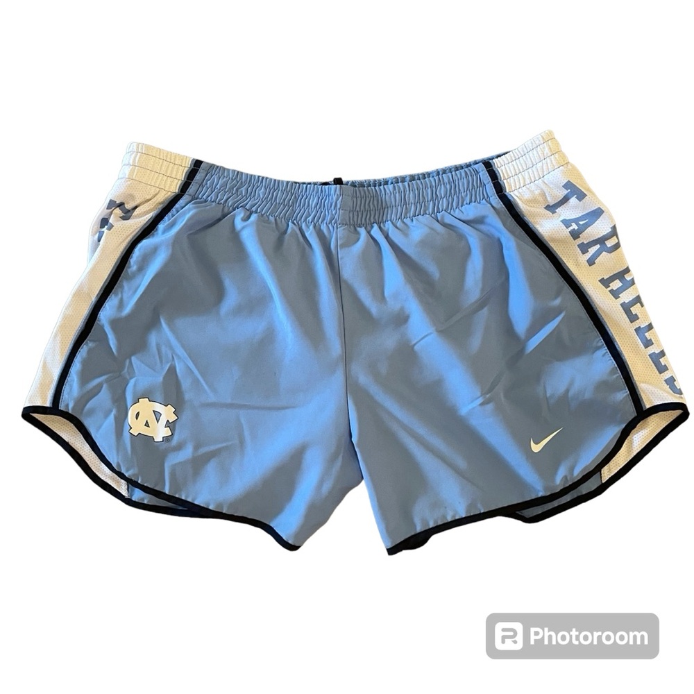 Nike Dri Fit UNC Tar Heels Running Shorts Size Medium